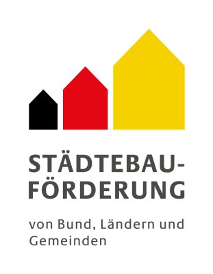 Federal, state and local government urban development logo.