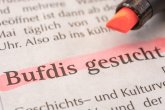 Newspaper clipping with the highlighted headline Bufdis wanted Newspaper clipping with the highlighted headline Bufdis wanted