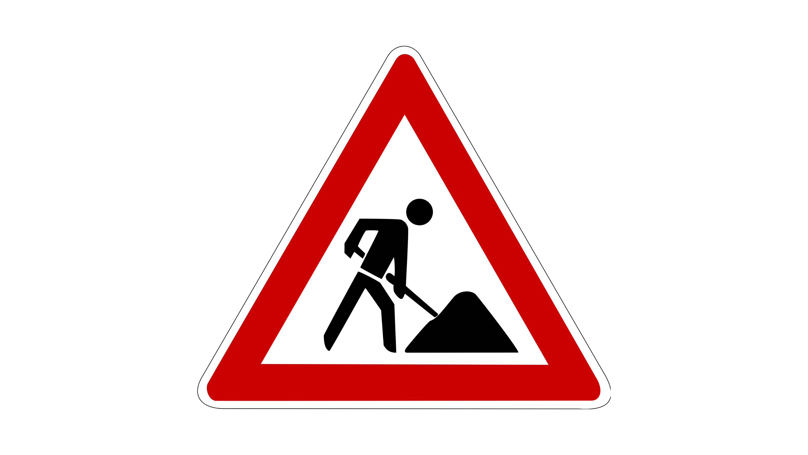 Traffic signs Construction work