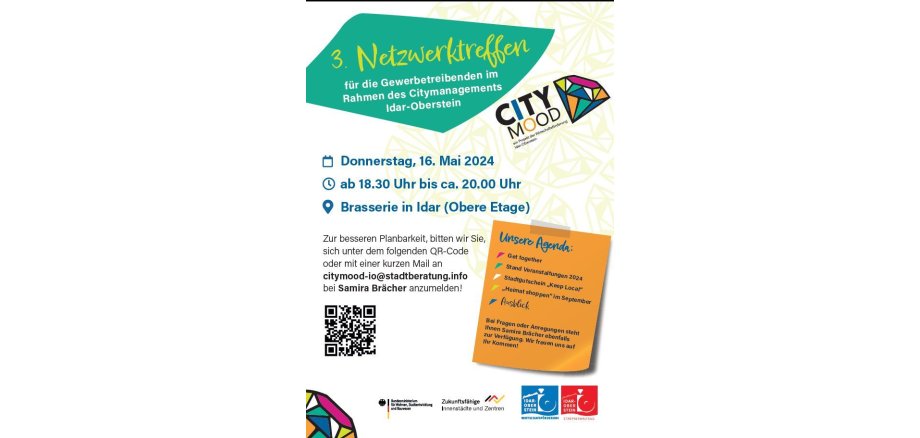 The picture shows the flyer for the event with the content that can be found in the press release.
