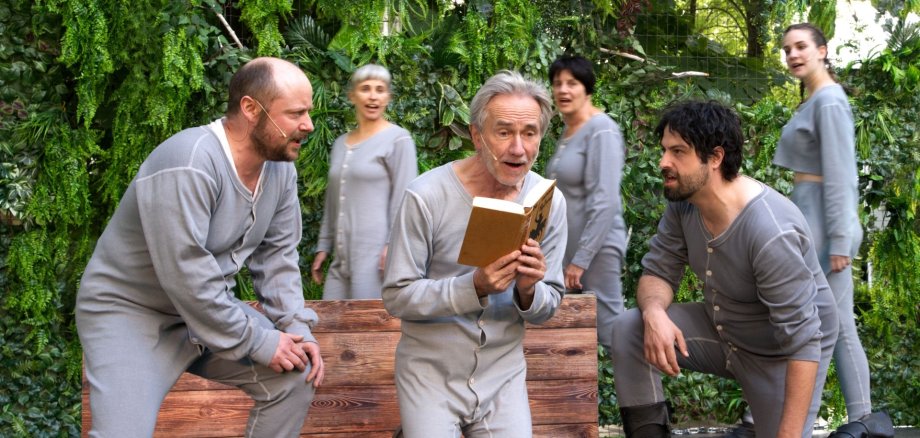 Scene photo of the performance "Don Quixote"