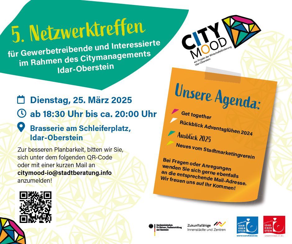 Flyer for the network meeting