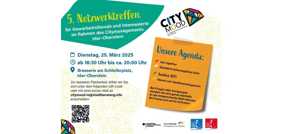 Flyer for the network meeting