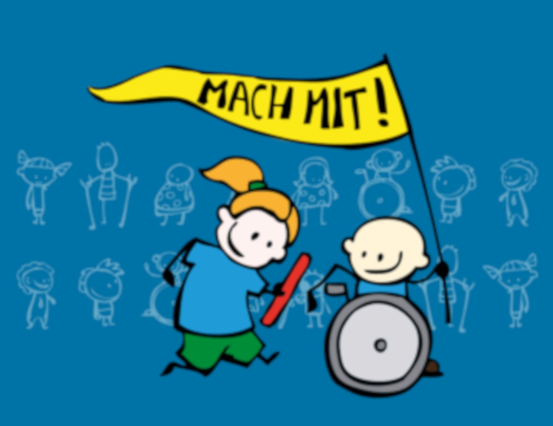 Graphic on the topic of inclusion