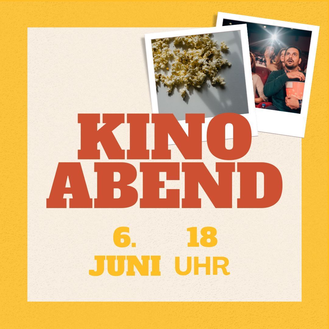 Yellow Red Retro Bold Photo Cinema Movie Event Instagram Post - 1