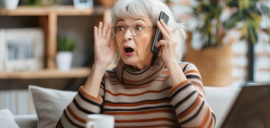 Symbol photo shock call