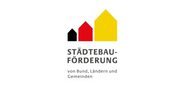 Logo der Städtebauförderung von Bund, Ländern und Gemeinden.