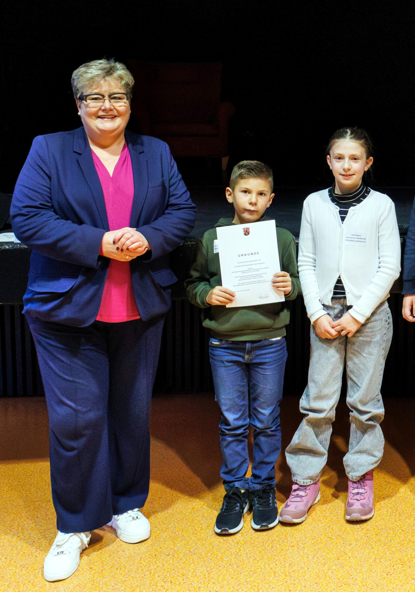 Das Foto zeigt die genannte Personen bei der Preisverleihung in Mainz.