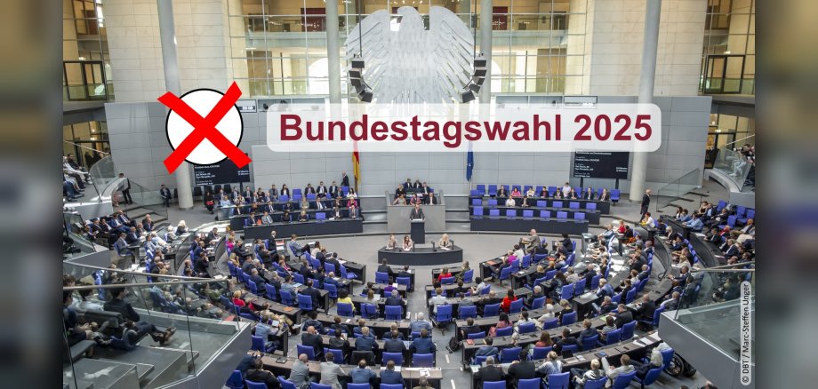 Grafik zur Bundestagswahl 2025