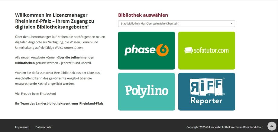 Das Foto zeigt einen Screenshot der entsprechenden Internetseite.