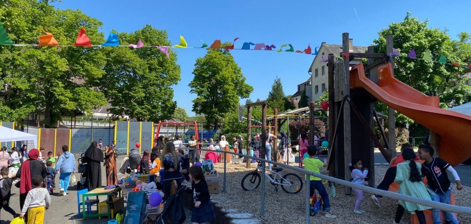 Bei hervorragendem Wetter war das Wasenfest wieder gut besucht.