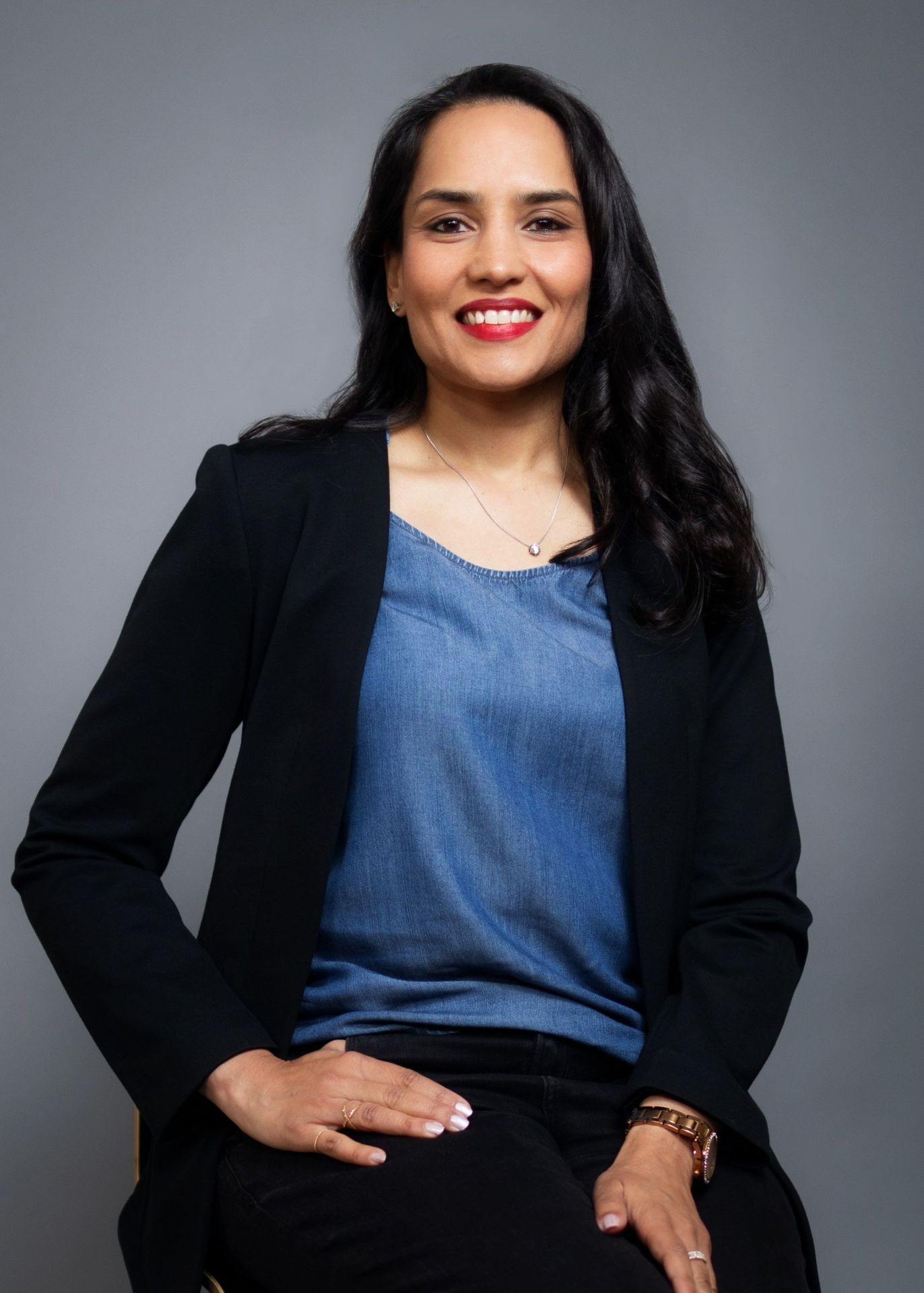 Das Foto zeigt die Referentin Aprajita Jain